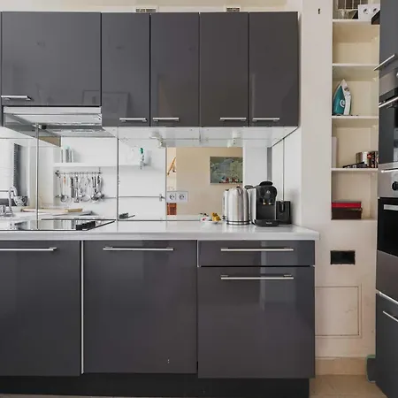 Апартаменты Modern -1br-3p- Trocadero Париж